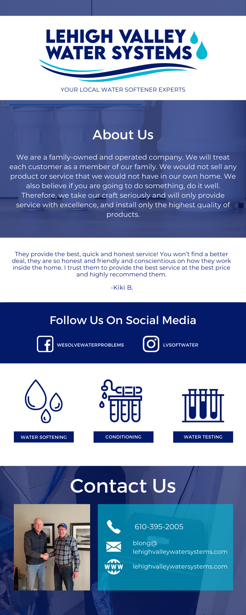 Lehigh Valley Water Systems Infographic