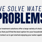 We Solve Water Problems